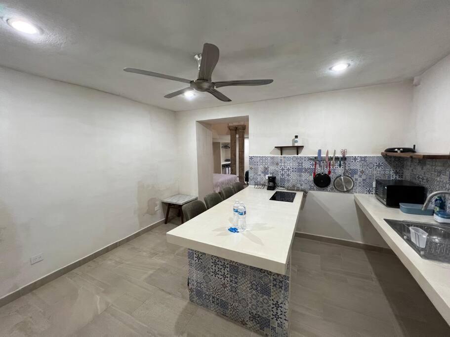 Departamento Barrio De Santiago Appartement Mérida Buitenkant foto